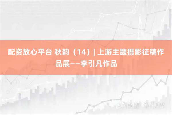 配资放心平台 秋韵（14）| 上游主题摄影征稿作品展——李引凡作品